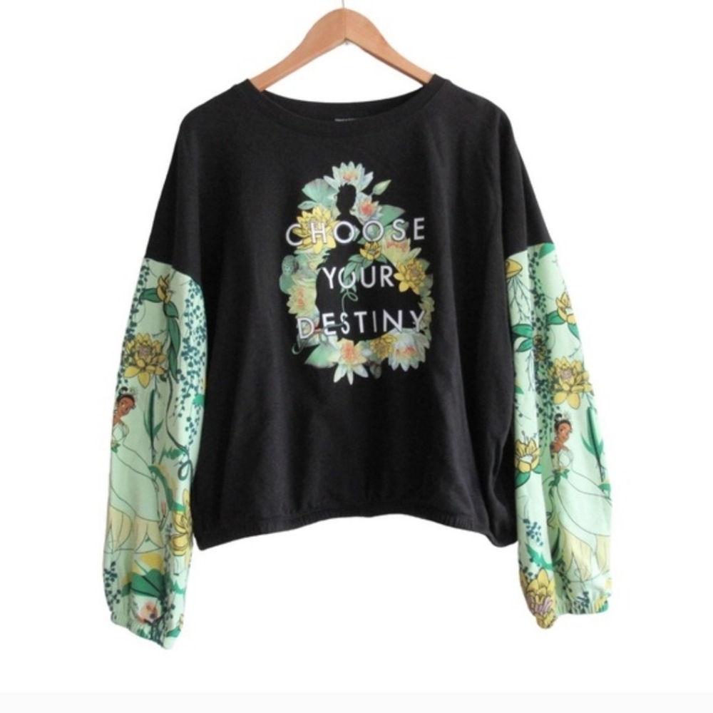 Disney Tiana Sweatshirt Pants Set XL Princess and the Frog Choose Your Destiny - Picture 3 of 6